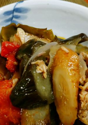 作り置き、ゴボウとツナいりラタトゥイユ-レシピのメイン写真