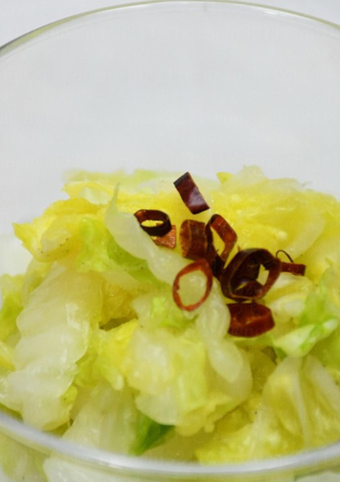 基本その１「白菜の切り漬け」-レシピのメイン写真