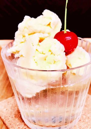 糖質オフ☆真夜中のクリームソーダ♪-レシピのメイン写真