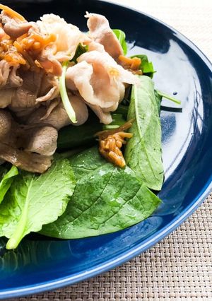 酸味ソースで疲れ減退!冷しゃぶサラダ-レシピのメイン写真
