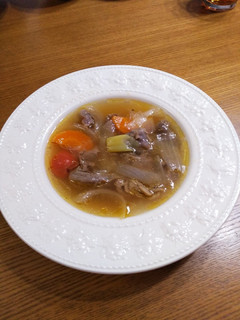 忘備録:牛スジのスープ-レシピのメイン写真