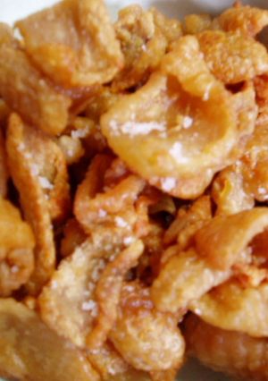 ヘルシー！カリカリ鶏皮焼き！-レシピのメイン写真
