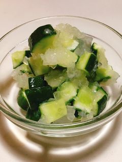 酢玉ねぎ×きゅうり(アレンジレシピ)-レシピのメイン写真