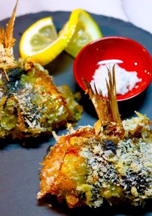 茄子とニラを抱いたイワシのオーブン焼き-レシピのメイン写真