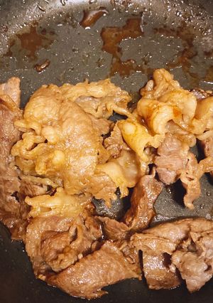 簡単！時短！冷めても美味しい牛肉炒め-レシピのメイン写真