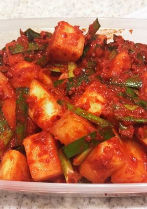 本格韓国料理「カクテキ/깍두기」-レシピのメイン写真