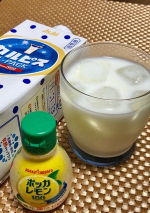 カルピスラッシー!-レシピのメイン写真