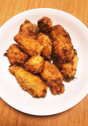 鶏胸肉のおからパウダー入りネギ梅肉揚げ-レシピのメイン写真