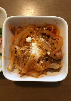 簡単！牛肉のケチャップ炒め-レシピのメイン写真