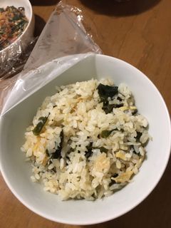 バター香る!しらす炊き込みご飯-レシピのメイン写真