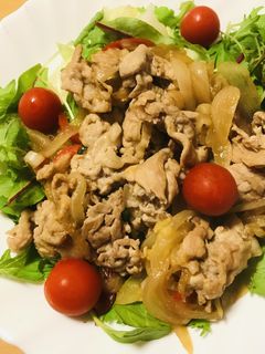 豚肉のサッと生姜焼き-レシピのメイン写真