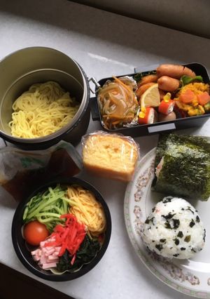 高校男子お弁当　1.7.14-レシピのメイン写真