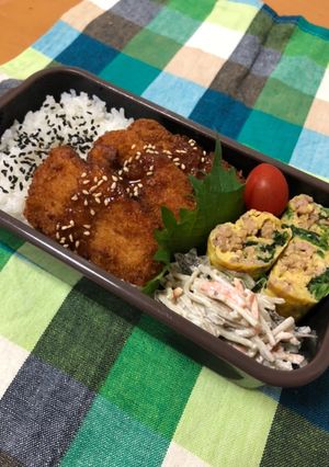 男子高校生弁当★29 のっけ弁当-レシピのメイン写真
