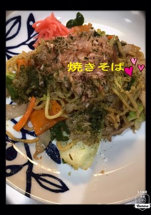 適当な分量で屋台風焼きそば-レシピのメイン写真