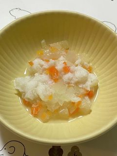 【離乳食中期】白身魚のだし煮-レシピのメイン写真