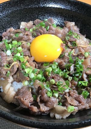 【美人レシピ】牛肉のしぐれ煮丼-レシピのメイン写真