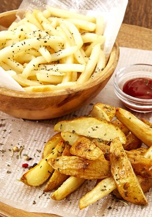 スモークトースターで「冷凍ポテト」-レシピのメイン写真