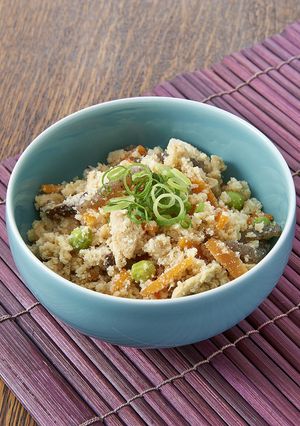 土鍋付き電子レンジでつくる「卯の花」-レシピのメイン写真