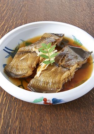 土鍋付き電子レンジで簡単！カレイの煮つけ-レシピのメイン写真