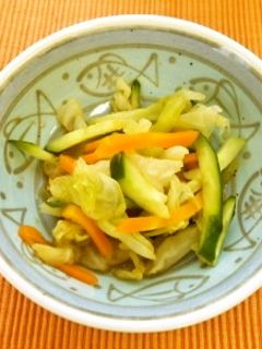 キャベツの酢の物(透析食)-レシピのメイン写真