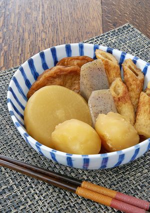 土鍋付き電子レンジで簡単！定番のおでん-レシピのメイン写真