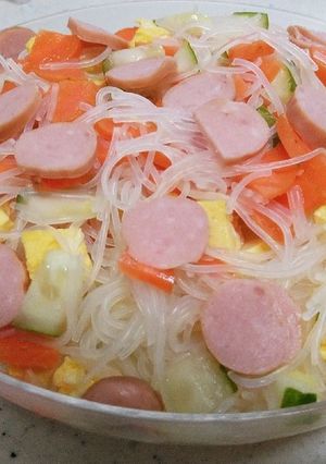 具材はレンジで!簡単!はるさめ中華サラダ-レシピのメイン写真