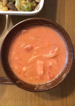 あったか美味しい！トマトの野菜チャウダー-レシピのメイン写真