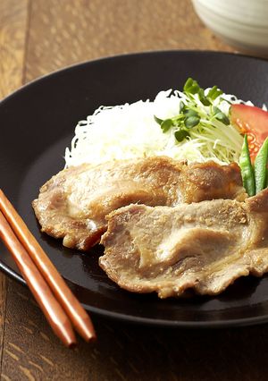 スモークトースターで「豚のしょうが焼き」-レシピのメイン写真