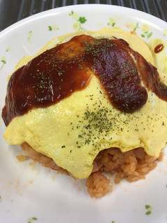 お手軽!レンチンなオムライス-レシピのメイン写真