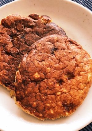 バナナオートミールパンケーキ-レシピのメイン写真