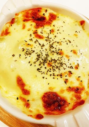 若すぎたかぼちゃのグラタン風-レシピのメイン写真