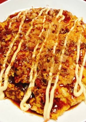 オートミールのとろふわお好み焼き-レシピのメイン写真