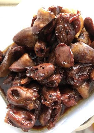 鶏ハツの甘辛-レシピのメイン写真