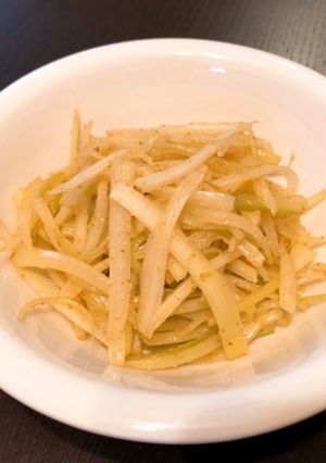 セロリのきんぴら-レシピのメイン写真