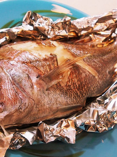 グリルで作る!〜天然鳴門鯛宝楽焼き〜-レシピのメイン写真