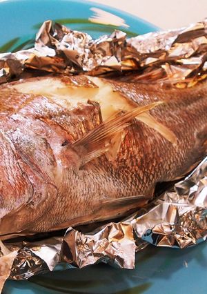 グリルで作る！〜天然鳴門鯛宝楽焼き〜-レシピのメイン写真