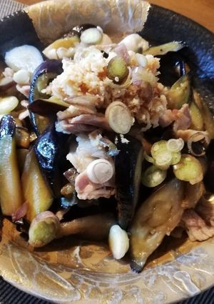 夏に食べたい！豚バラのなす炒め-レシピのメイン写真