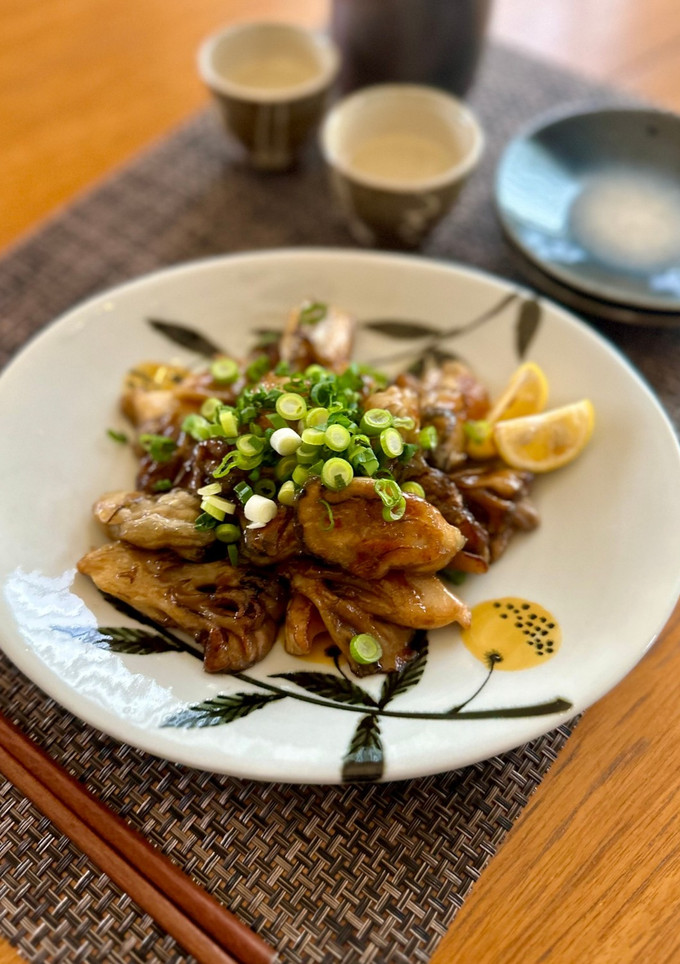 牡蠣と舞茸のバタポン焼き-レシピのメイン写真