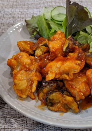 焼肉のたれでヤンニョムチキン-レシピのメイン写真