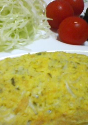 磯の香りオムレツ-レシピのメイン写真