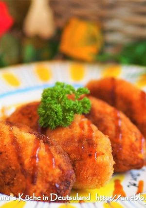 カレーの余りで♪カレーポテトコロッケ-レシピのメイン写真