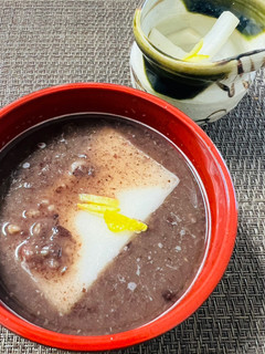 柚子や生姜で食べるお汁粉-レシピのメイン写真