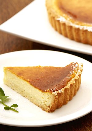 トースターで「ベイクドチーズケーキ」-レシピのメイン写真