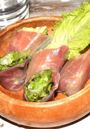 生ハムとレタスの生春巻き-レシピのメイン写真