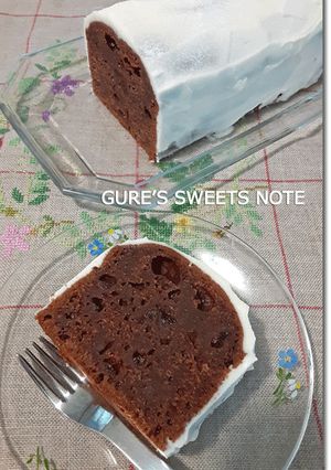 ブラックチェリーのチョコレートケーキ-レシピのメイン写真