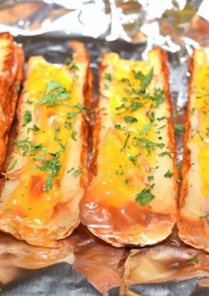 ちくわにシーチキンとチーズのせ簡単、時短-レシピのメイン写真