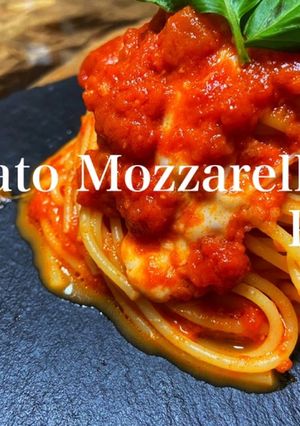 トマトとモッツアレラチーズのパスタ-レシピのメイン写真
