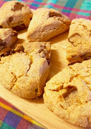 薄力粉で♪チョコスコーン♪-レシピのメイン写真