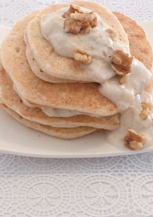 全粒粉入りバナナヨーグルトパンケーキ-レシピのメイン写真