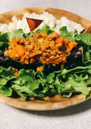 積載量オーバー転覆寸前なすボート料理-レシピのメイン写真
